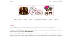 Desktop Screenshot of heidishealthkitchen.com